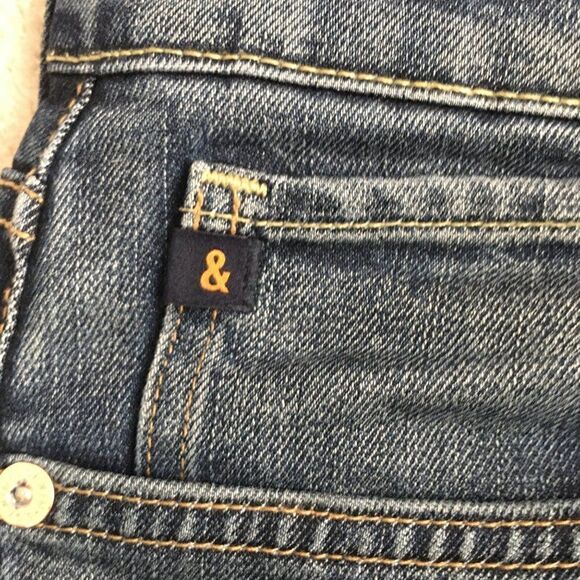 & Denim slim straight dark blue size 32 - Picture 3 of 5